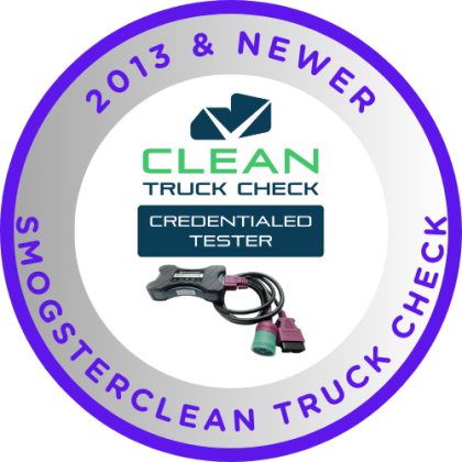 California Clean Truck Check Inspection 2013 & Newer